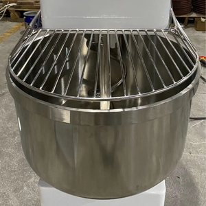 Hot Selling 90kg Spiral Dough Mixer Electric Commercial Bakery Flour Mill Use Food Grade Stainless Steel Digital Control - Product Image 1