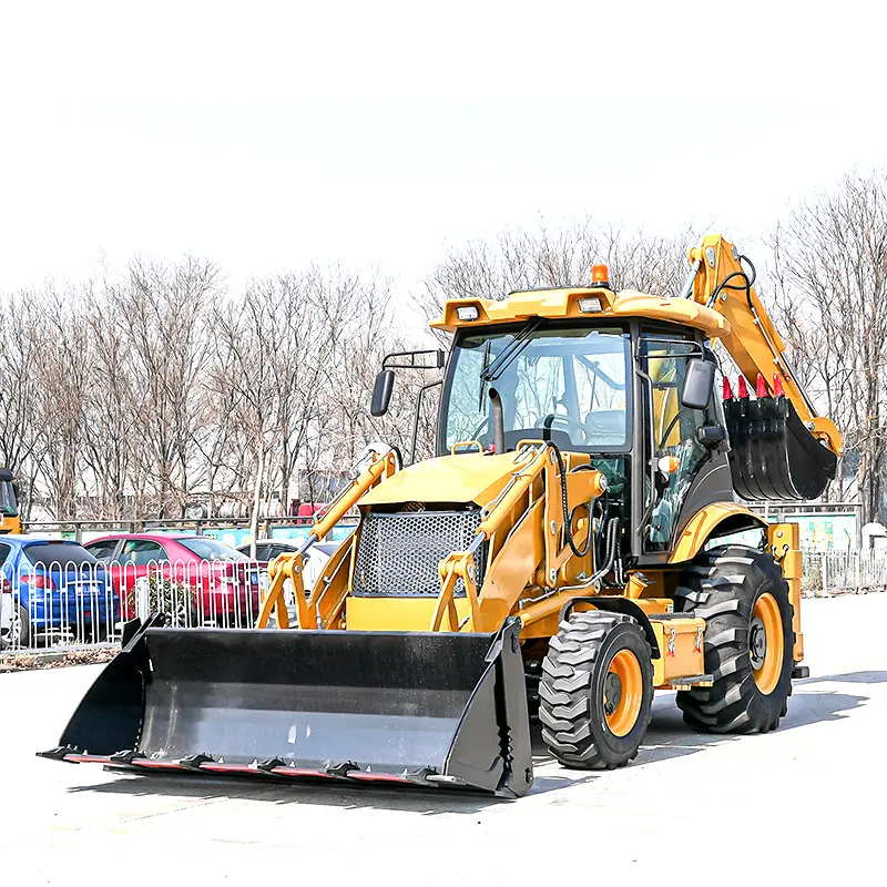 Trung Quốc Nhà máy mini backhoe máy xúc loader và hot bán 4t bánh xe backhoe