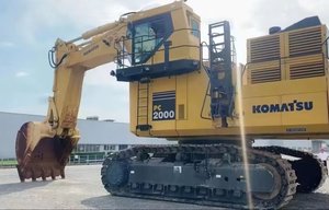 Excavatrice de KOMATSU PC2000: Performance résistante pour l'exploitation minière et le terrassement Bonne condition de travail Heures basses komatsu Pc 200 220 - Product Image 3