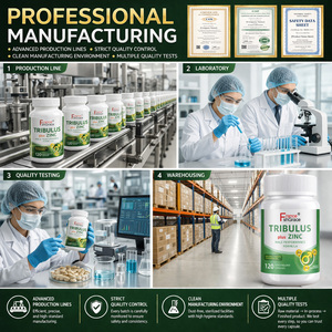 Suplemento de Tribulus de Nueva Llegada al por Mayor, Apoyo para Mejorar las Capacidades Masculinas para Hombres y Mujeres, 120 Cápsulas de Tribulus - Product Image 3