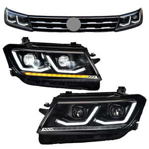 HCMOTIONZ Usine Nouveau Design DRL LED Phares pour Volkswagen pour <span class=keywords><strong>Tiguan</strong></span> 2017-2021 Feux Avant de Voiture avec Animation de Démarrage pour - Product Image 1