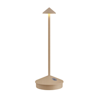 Vente chaude Rechargeable En Aluminium LED Lampe De Table pour Café Restaurant Décor Salon Veilleuse avec E26 Ampoule Base
