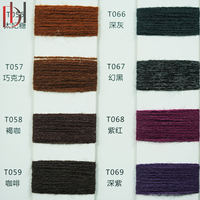 6% Merino Wool 44% Acrylic Fiber 50% Nylon Fancy Color-Woven Dyed Spun Double Twist Clothing Wool Yarn