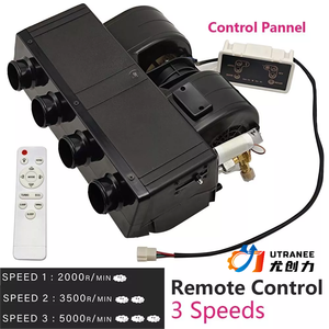 Tout nouveau climatiseur de voiture 12V bon dormeur Underdash camion électrique AC Kit <span class=keywords><strong>évaporateur</strong></span> avec compresseur AC 10000 BTU Max - Product Image 2