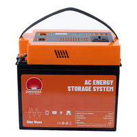 Batterie Externe Portable 150W en Stock pour Extérieur, 220V/110V, pour Voiture et Camping, Stockage d'Énergie avec Écran LCD, Protection Contre les Surtensions, OEM