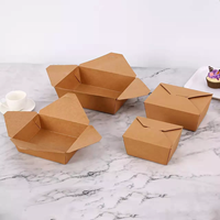 Fiambrera biodegradable, caja de almuerzo biodegradable