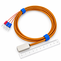 Sonde de température magnétique à montage en surface Pt100, tête de détection de température à adsorption par contact frontal, indice de protection IP65, résolution 0,5°C