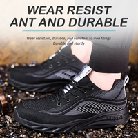 Chaussures de sécurité basses noires CHITED à prix abordable pour hommes ingénieurs