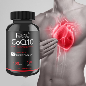 <span class=keywords><strong>CoQ10</strong></span> 100mg Softgels Apoia a Saúde do Coração e Promove a Saúde Cardiovascular Extratos Vegetais <span class=keywords><strong>COq10</strong></span> Orgânicos 120 Softgels - Product Image 1