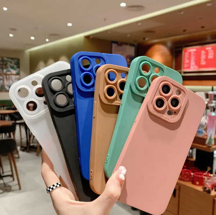 Sang trọng mềm Silicone kẹo bánh pudding bìa cho Iphone 14 13 x XR XS 12 mini 11 Pro Max 6 7 8 cộng với 2020 trường hợp điện thoại bảo vệ trường hợp