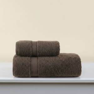 Serviettes de bain en tissu éponge uni, douces et moelleuses, rectangulaires, pour usage domestique, lavables en machine, taille adulte - Product Image 1