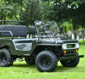 Vente d'usine Chine Mini Quads Willys pour enfants, voitures à essence, 110cc - Product Image 3