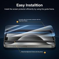 Protection d'écran en verre trempé pour iPhone 12, anti-rayures, ultra-fin, dureté 9H, fabricant OEM ODM Chine
