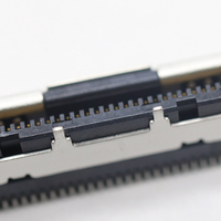 Conector de cable LVDS de 0.5 mm de paso y 3.75 mm de altura para ensamblaje de cableado LCD
