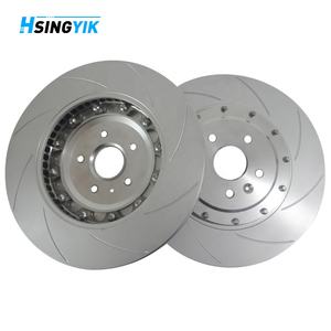 Disco de Freno de Rotor Delantero de 2 Piezas Hsingyik para Audi TT TTRS Seat <span class=keywords><strong>Leon</strong></span> 8J0615301K 370X32MM - Product Image 6