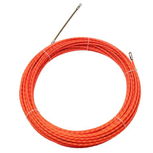 Extracteur de câble PET de bande de poisson <span class=keywords><strong>orange</strong></span> en spirale simple de 4.5mm * <span class=keywords><strong>30m</strong></span> pour l'équipement <span class=keywords><strong>optique</strong></span> de <span class=keywords><strong>fibre</strong></span> de fil électrique - Product Image 1