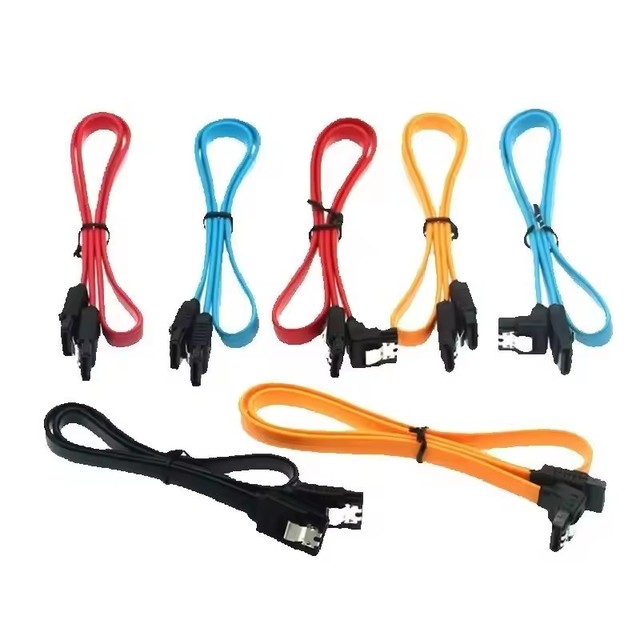 SATA 3.0 Cable SATA III 6GB/s Right Angle 90 Degree for HDD Hard Drive 40cm Cable Charger Data Charger Cables Connector