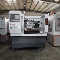 Tour CNC à banc plat à broche unique, haute rigidité, robuste, horizontal, CK6132, commande GSK, 3 axes, portée de rotation maximale 300 mm