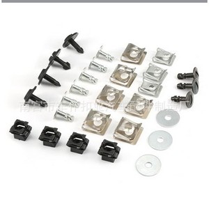 Kit de boulons de couvercle de moteur Audi Smooth Sailing, 29 pièces, pack mixte avec rondelles blanches pour réparation automobile - Product Image 1