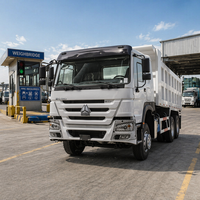 Самосвал Howo 6x4 с малой наработкой часов, стандарт Евро-2, усиленный кузов, готов к отгрузке для клиентов Ближнего Востока