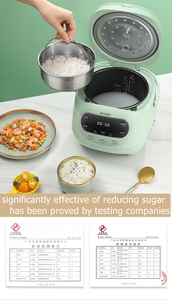 Tonze Đa Chức Năng Tinh Tế Sang Trọng Điện Thông Minh Không Dính Desugar Đường Thấp 3L Đa Nồi Cơm Điện - Product Image 4