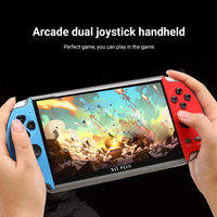 Console de jeux vidéo rétro portable populaire X12 Plus 7 pouces 32/64 bits 32 Go prend en charge les jeux d'arcade