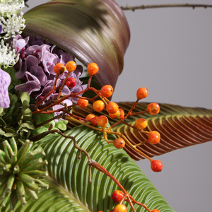 <span class=keywords><strong>Fiori</strong></span> artificiali colorati realistici fatti a mano per la decorazione di san valentino per hotel ville ristoranti - Product Image 5