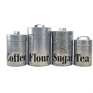 High Selling Amson Brass Customized Creative Vintage Handmade Waterproof Eco-Friendly Metal Storage Canisters Flip Top Container - Product Image 1