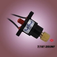 Interrupteur de contrôle de pression manuel multi-usages pour gaz, eau et huile, pour CVC et compresseur d'air, IP65 250VAC 6A
