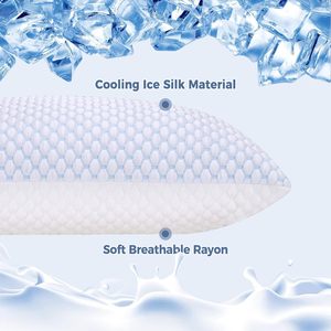 Oreillers en <span class=keywords><strong>mousse</strong></span> à mémoire de forme déchiquetée OEM pour dormir, réglables en hauteur, ferme <span class=keywords><strong>ou</strong></span> souple, pour dormeurs sur le côté, le dos <span class=keywords><strong>ou</strong></span> le ventre - Product Image 2