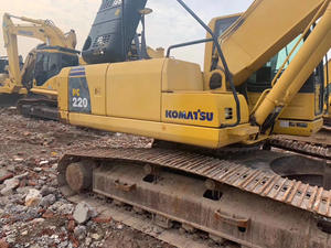 Excavadora japonesa de alta calidad PC220 PC220-6, excavadora usada Komatsu de 22 toneladas, excavadora hidráulica sobre orugas grande - Product Image 3