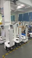 Robot de transport AMR MiCity 5 cm de hauteur de levage, charge utile de 150 kg, navigation SLAM, application de contrôle à distance, robot d'entrepôt pour allées étroites de 70 cm