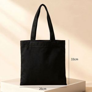 Canvas Zipper Grocery Washable <b>Bag</b> With Inner Pocket Shopping Travel <b>Large</b> Tote <b>Bags</b> for Diy Christmas <b>Gift</b> - Product Image 2