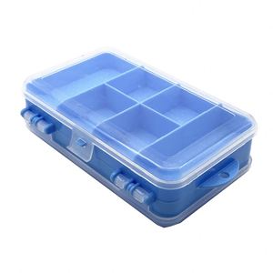 Organisateur de pilules portable hebdomadaire en gros, 10 compartiments, boîte à pilules de voyage en plastique - Product Image 2