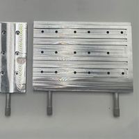 Bloc de refroidissement par eau de radiateur en alliage d'aluminium Gpu personnalisé 240mm bloc de refroidissement par eau