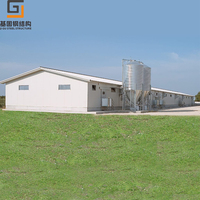 Refugios Modernos y Económicos para Ovejas y Cabras, Construcción Rápida, Estructura de Acero Prefabricada, Cobertizos Elevados en Venta