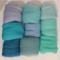 Bojay Needle Felting Wool Chunky Knitting Roving Yarn for Felted Wool DIY Knitting Yarn Wool