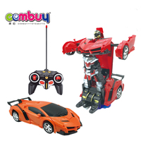Una llave deformación juguetes 1:18 de control remoto de 6 canales rc niños coche robot