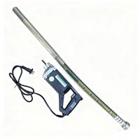 Hochwertiger Elektrischer Automatischer Betonrüttler Kleiner Handgehaltener 220V 1m 1,7kg Zement-Vibrationsstab Bauwerkzeug