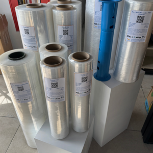 Máy bọc màng căng đặc biệt trong suốt bề mặt mịn kho công nghiệp sử dụng độ bền kéo mạnh thêm độ co giãn cao - Product Image 1