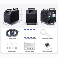 Compresseur de pompe 110V/220V 1.5/2.0HP pour machine de refroidissement d'eau avec télécommande, filtres intégrés et bain de glace à l'ozone