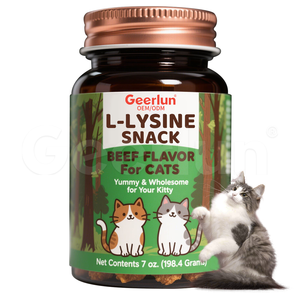 Complément alimentaire <span class=keywords><strong>pour</strong></span> chats à marque privée OEM, Glucosamine MSM, soutient la santé respiratoire, renforce l'immunité, <span class=keywords><strong>poudre</strong></span> de L-<span class=keywords><strong>Lysine</strong></span> <span class=keywords><strong>pour</strong></span> animaux de compagnie - Product Image 1
