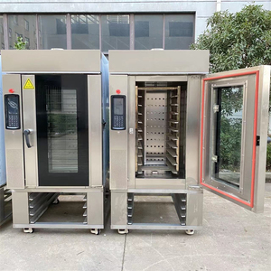 Horno Rotatorio Automático de Aire Caliente de Diez Bandejas, Máquina Popular para Snacks, Ideal para Panaderías y Fábricas de Alimentos - Nuevo Modelo de Diez Bandejas - Product Image 4
