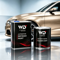 Peinture de finition automobile, vernis transparent haute brillance, réparation de carrosserie, peinture automobile pour atelier, distribution en gros