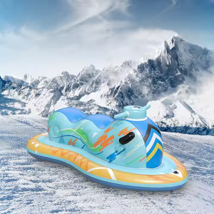 Nouveau modèle d'embarcation de <span class=keywords><strong>ski</strong></span> gonflable d'hiver pour enfants en PVC, type bateau à moteur, avec fonction de tapis de <span class=keywords><strong>ski</strong></span> et de tube à neige - Product Image 5