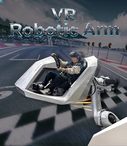 HEROVR Kids Zone Parc d'attractions intérieur/extérieur Parc d'aventure public ROI élevé Effets visuels riches <span class=keywords><strong>Robot</strong></span> à bras VR métallique à 6 axes - Product Image 3