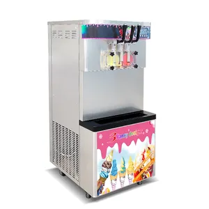 Máquina expendedora automática de helados suaves, varios tipos de sabor a elegir, máquina de helados suaves