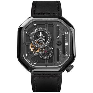 Reloj de Carreras Original AGELOCER, Reloj Mecánico Automático de Lujo con Esqueleto Cuadrado para Hombre, Regalo de Cumpleaños para Hombre - Product Image 1