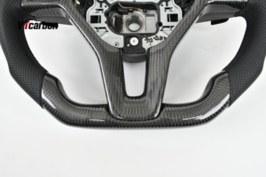 YTcarbon pour GLA45 X156 <span class=keywords><strong>AMG</strong></span> personnalisé tout <span class=keywords><strong>nouveau</strong></span> Style de course véritable <span class=keywords><strong>volant</strong></span> en Fiber de carbone - Product Image 2