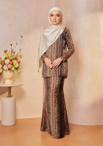 SIPO EID 2023 elegante moderno Malasia mujeres musulmanas Vestido de manga larga vestido mujeres musulmán modesto Baju Kurung - Product Image 6